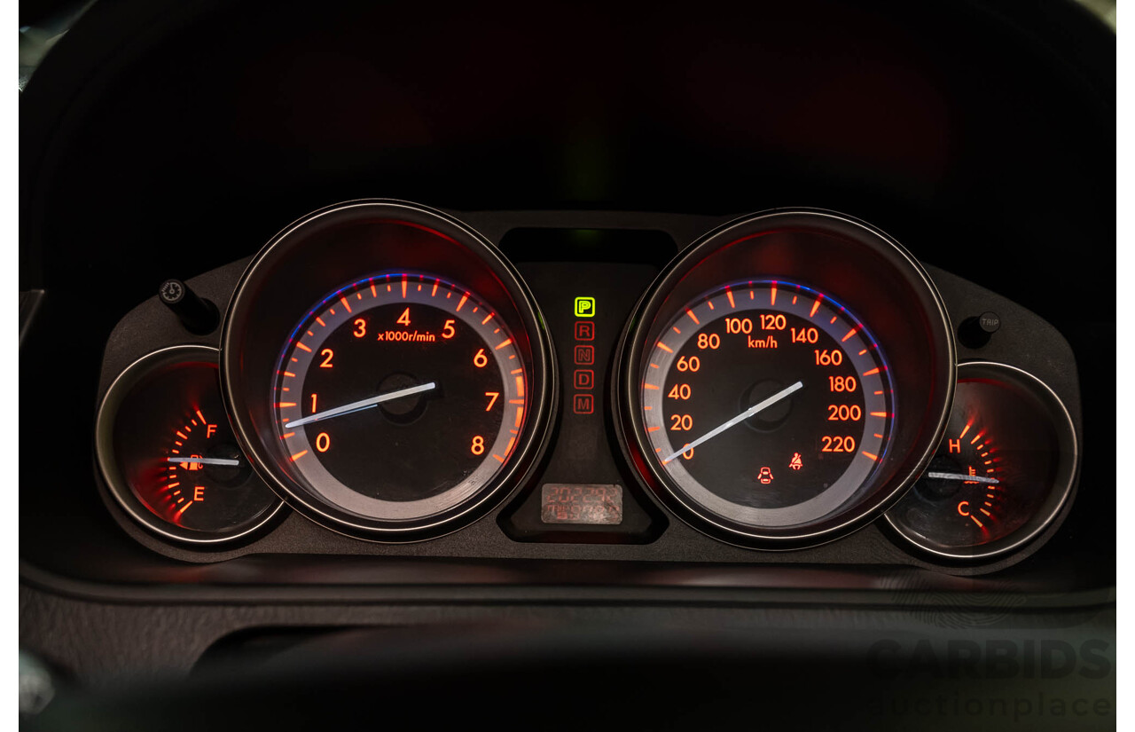 12/2010 Mazda CX-9 Grand Touring (AWD) MY10 Upgrade 4d Wagon White 7 Seater V6 3.7L