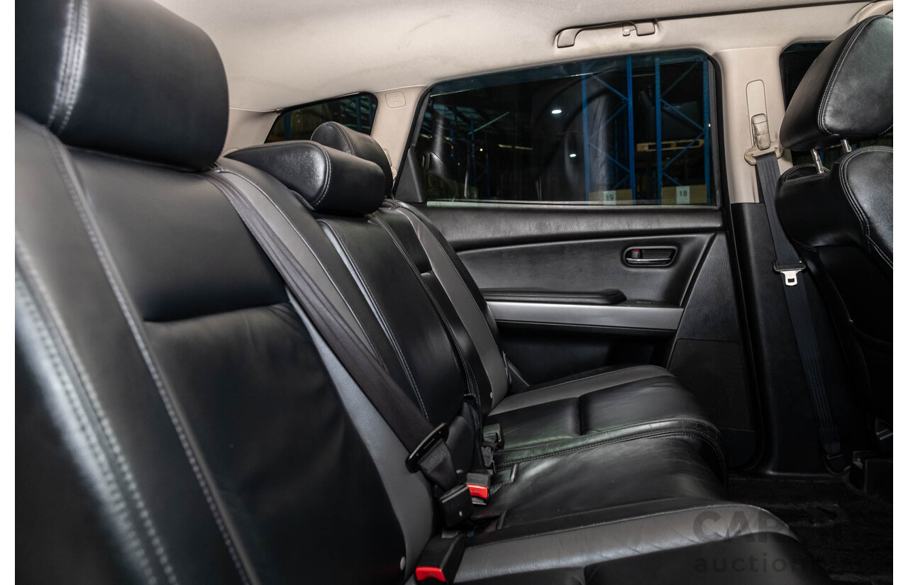 12/2010 Mazda CX-9 Grand Touring (AWD) MY10 Upgrade 4d Wagon White 7 Seater V6 3.7L