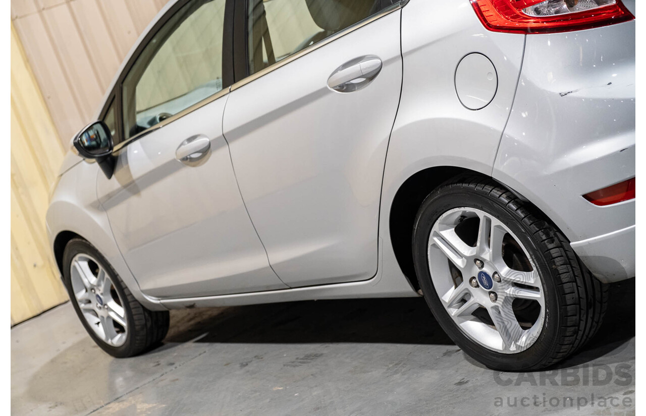 3/2013 Ford Fiesta Zetec WT 5d Hatchback Silver 1.6L