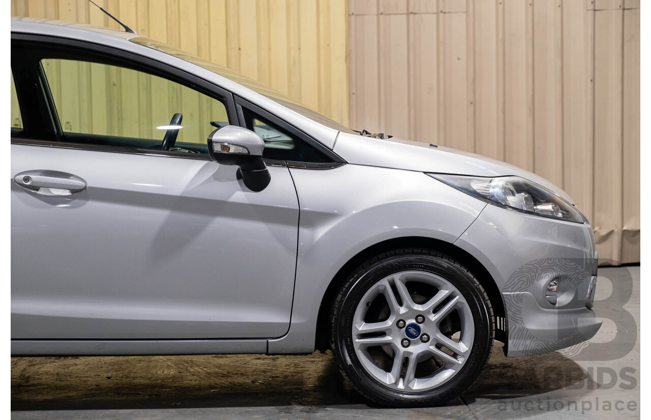 3/2013 Ford Fiesta Zetec WT 5d Hatchback Silver 1.6L