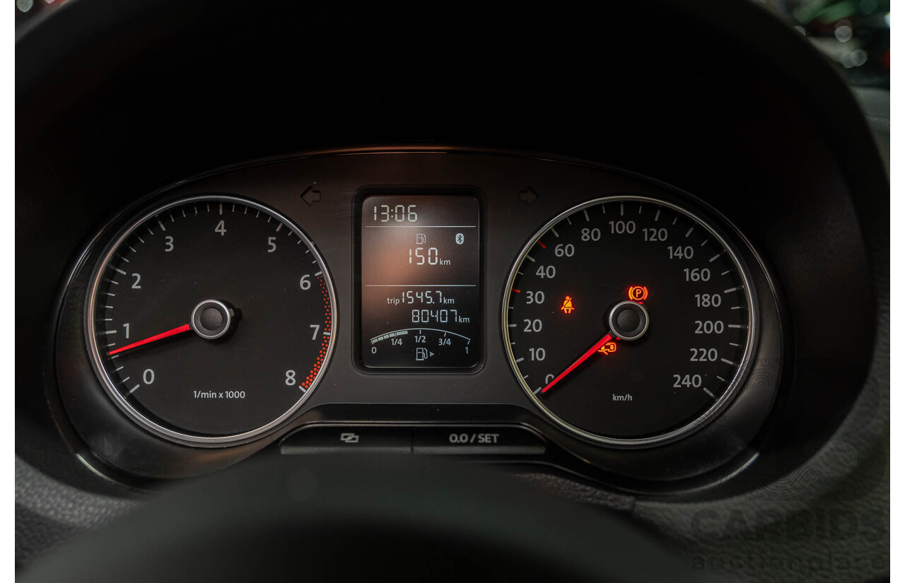 3/2013 Volkswagen Polo 77 TSI Comfortline 6R MY13 5d Hatchback Silver Turbo 1.2L