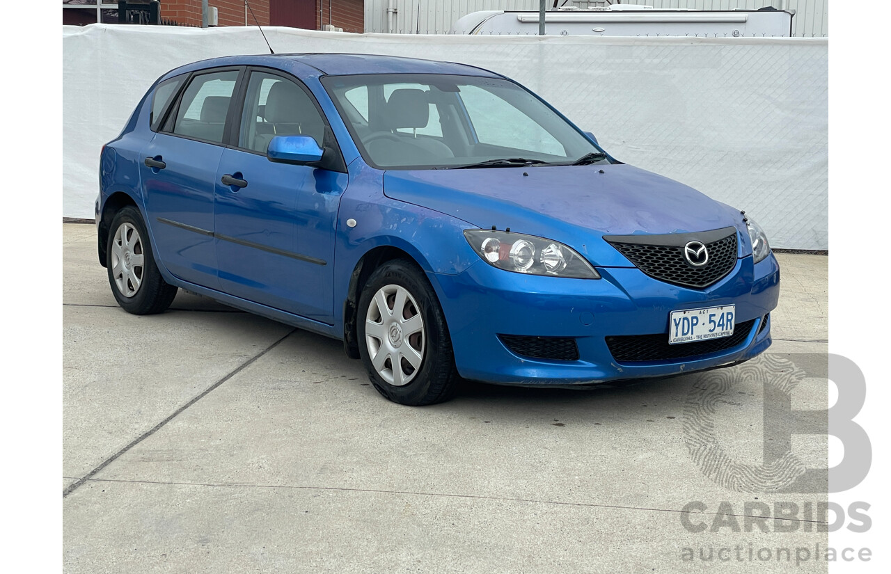 1/2005 Mazda Mazda3 NEO BK 5d Hatchback Blue 2.0L