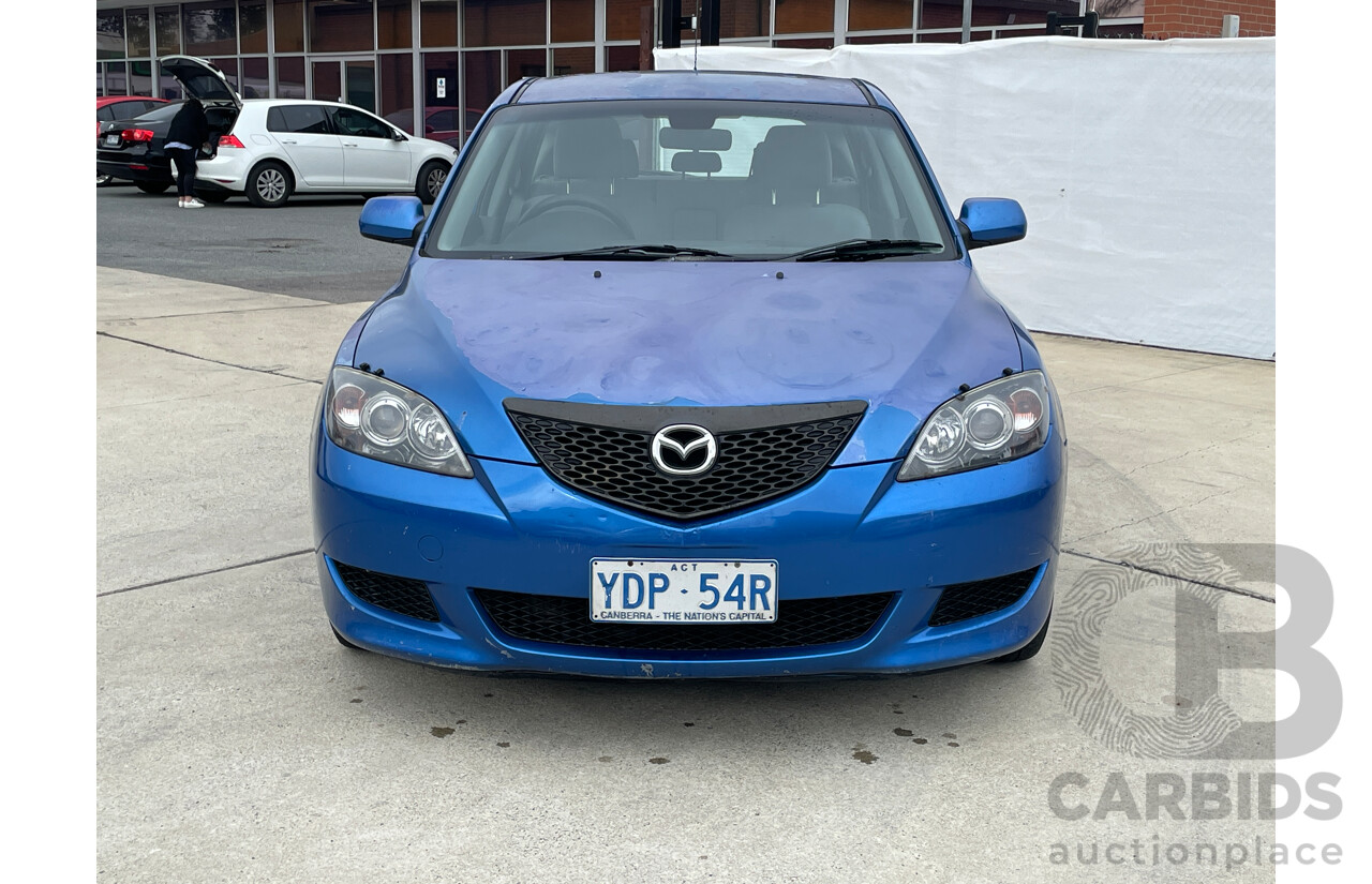 1/2005 Mazda Mazda3 NEO BK 5d Hatchback Blue 2.0L