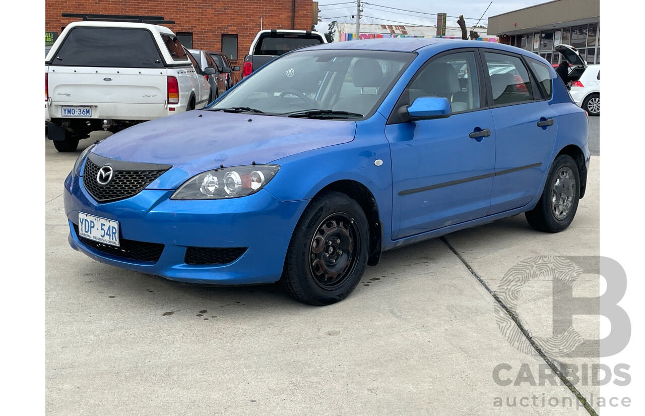1/2005 Mazda Mazda3 NEO BK 5d Hatchback Blue 2.0L