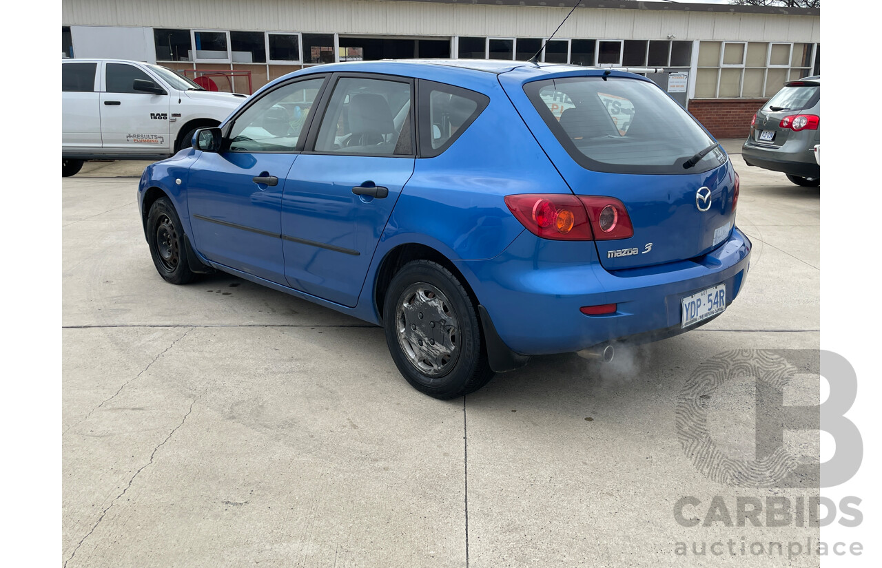 1/2005 Mazda Mazda3 NEO BK 5d Hatchback Blue 2.0L