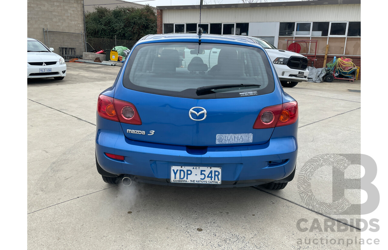 1/2005 Mazda Mazda3 NEO BK 5d Hatchback Blue 2.0L