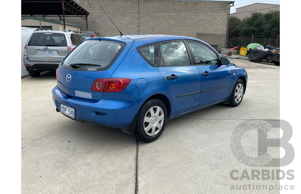 1/2005 Mazda Mazda3 NEO BK 5d Hatchback Blue 2.0L