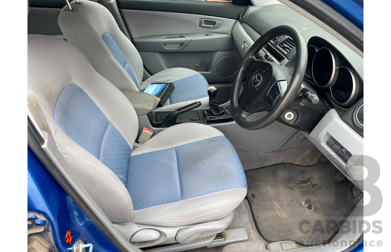 1/2005 Mazda Mazda3 NEO BK 5d Hatchback Blue 2.0L