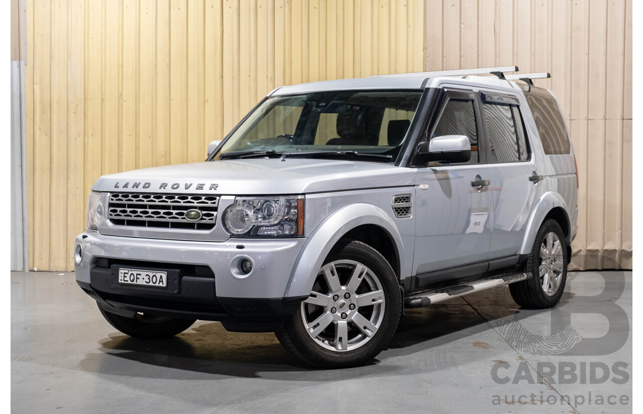 3/2010 Land Rover Discovery 4 3.0 SDV6 SE MY10 4d Wagon Silver Turbo Diesel 3.0L - 7 Seater