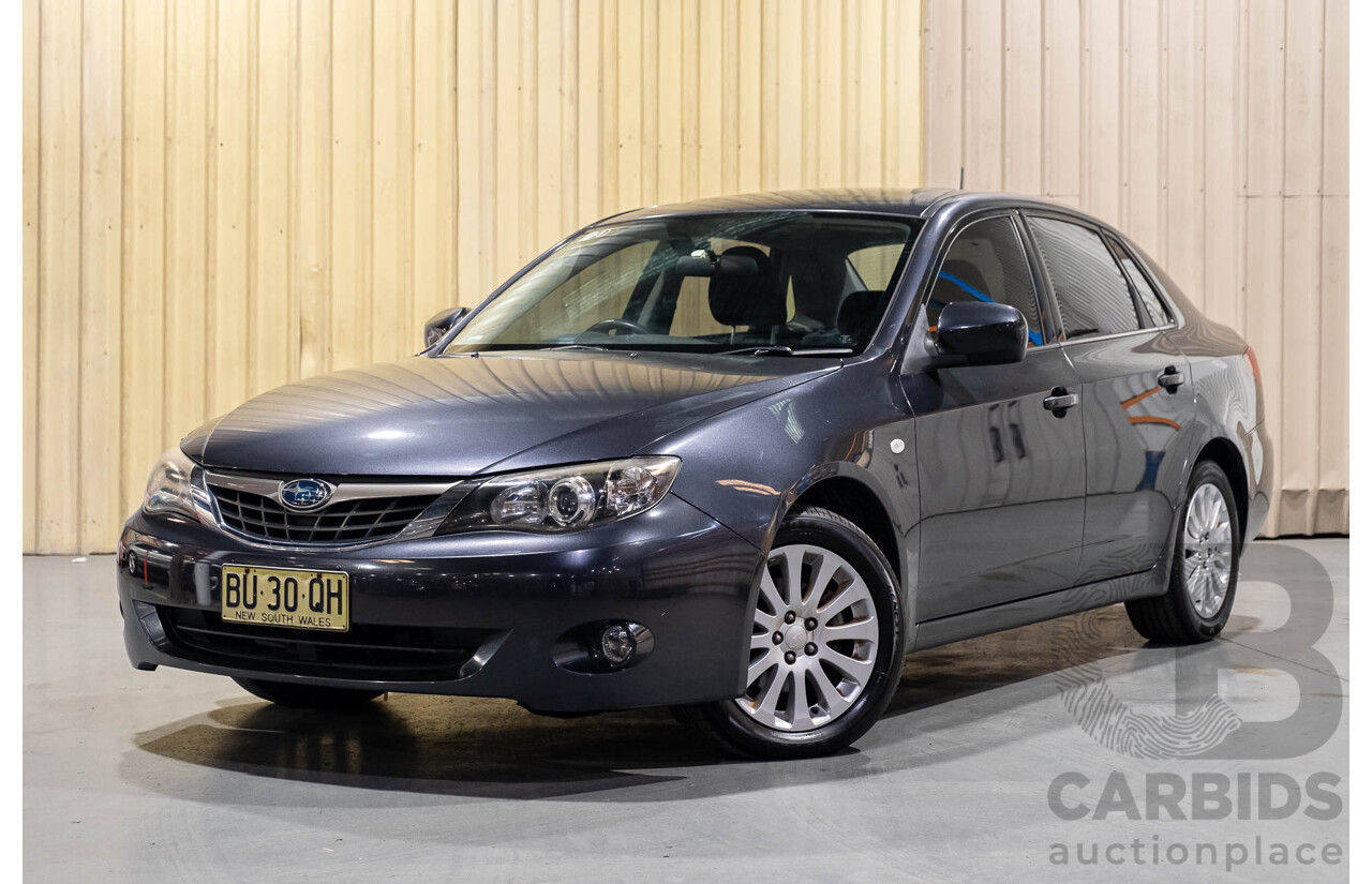 5/2009 Subaru Impreza R (AWD) MY09 4d Sedan Grey 2.0L