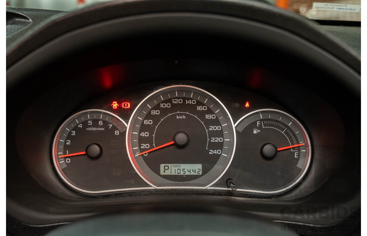 5/2009 Subaru Impreza R (AWD) MY09 4d Sedan Grey 2.0L