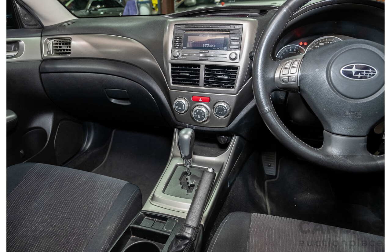 5/2009 Subaru Impreza R (AWD) MY09 4d Sedan Grey 2.0L