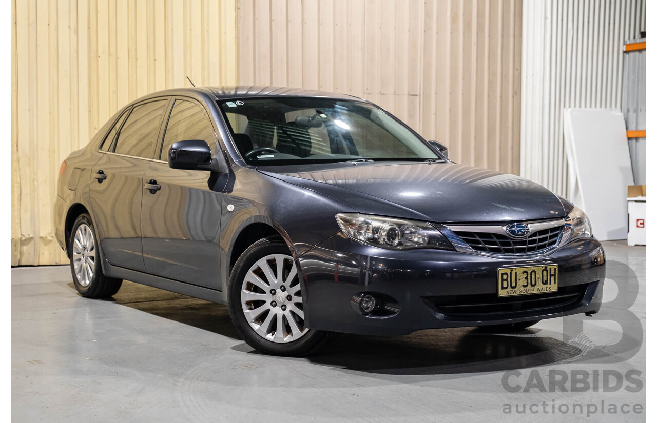 5/2009 Subaru Impreza R (AWD) MY09 4d Sedan Grey 2.0L