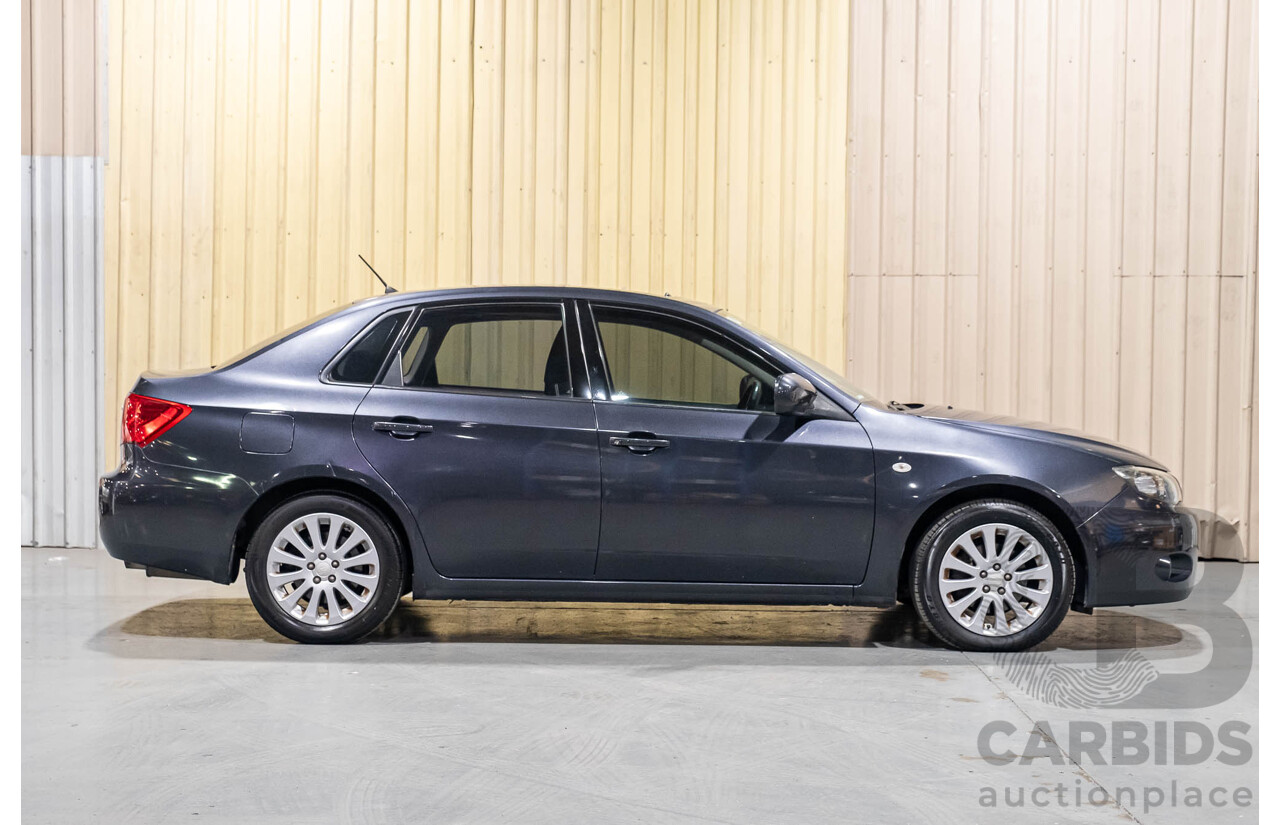 5/2009 Subaru Impreza R (AWD) MY09 4d Sedan Grey 2.0L