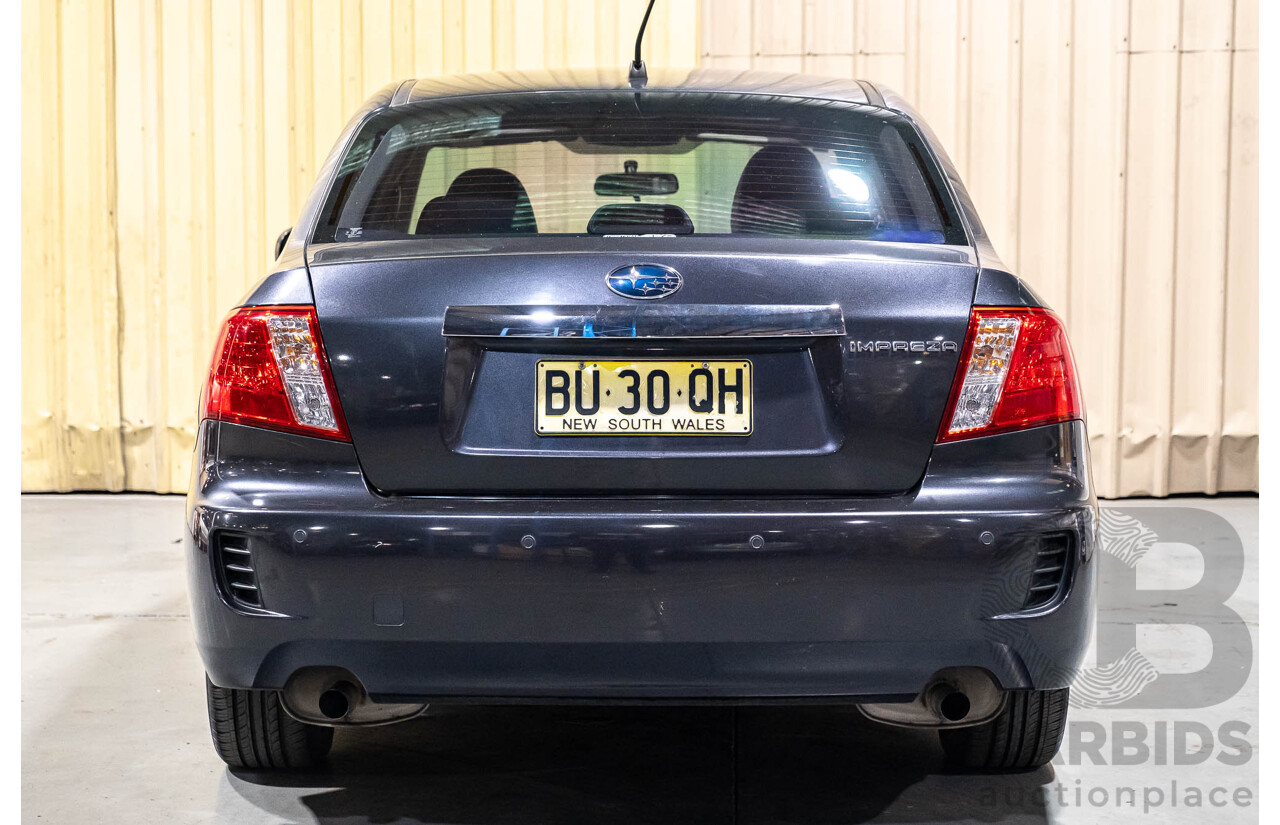5/2009 Subaru Impreza R (AWD) MY09 4d Sedan Grey 2.0L