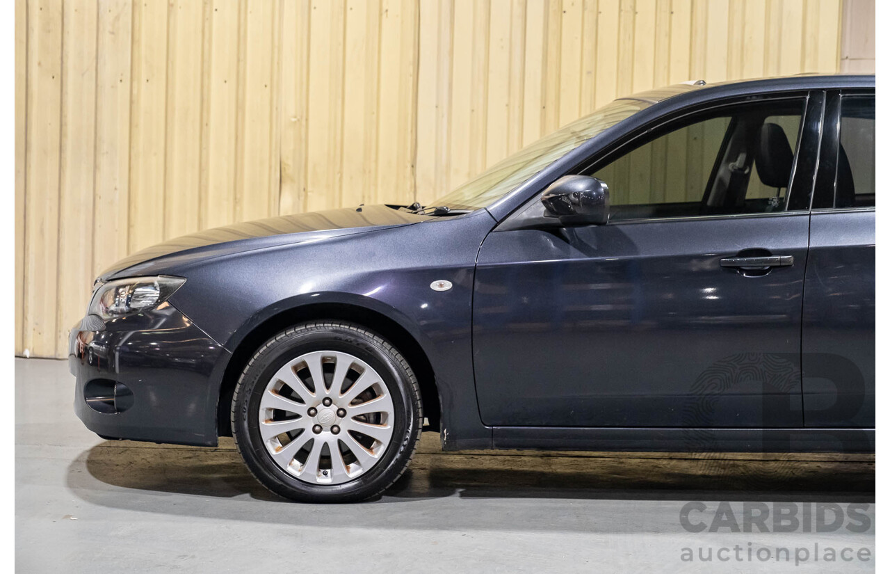 5/2009 Subaru Impreza R (AWD) MY09 4d Sedan Grey 2.0L