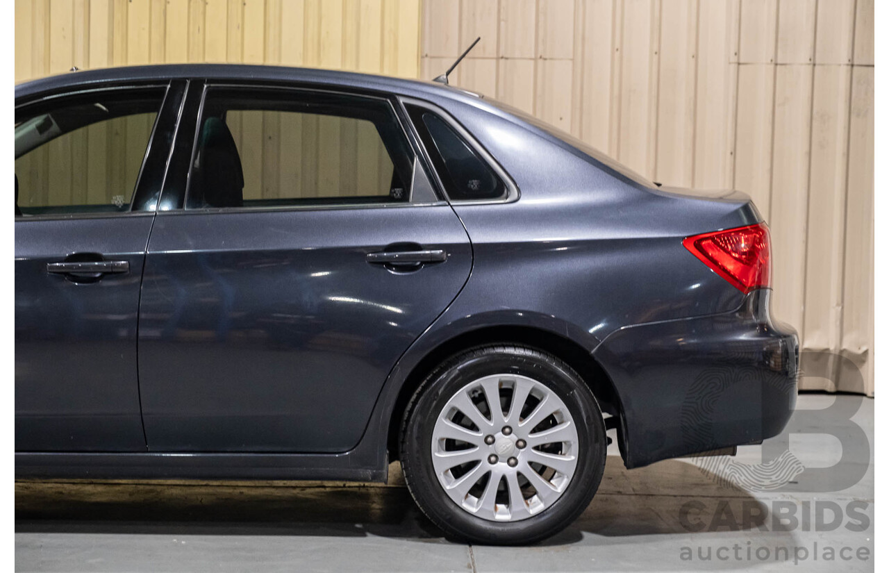 5/2009 Subaru Impreza R (AWD) MY09 4d Sedan Grey 2.0L