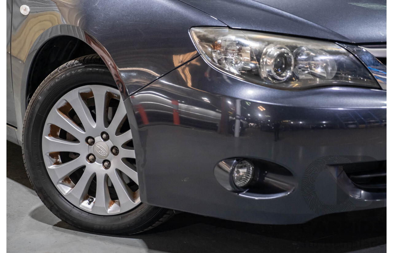 5/2009 Subaru Impreza R (AWD) MY09 4d Sedan Grey 2.0L