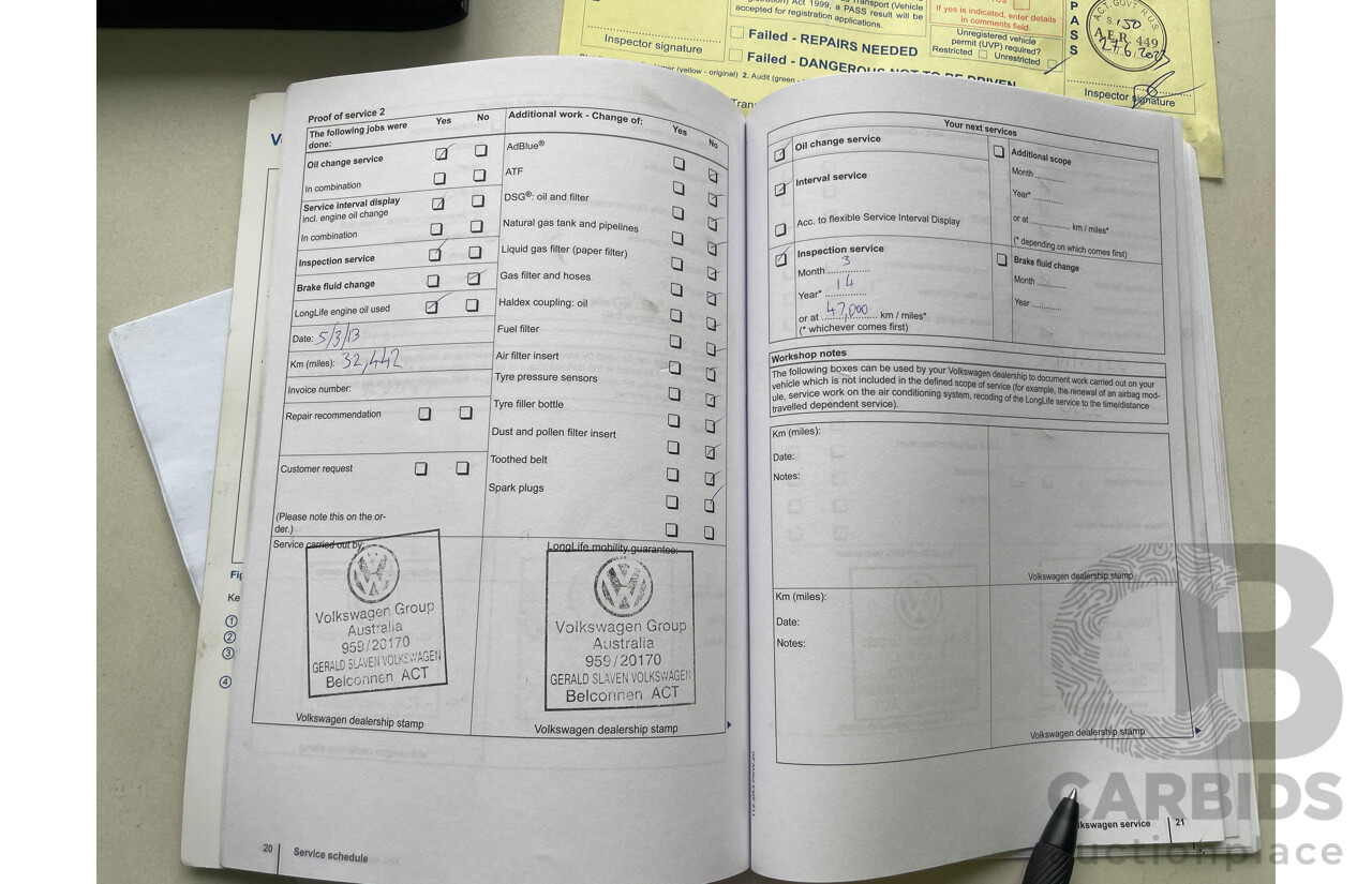 3/2011 Volkswagen Golf 90 TSI Trendline 1K MY11 5d Hatchback White 1.4L