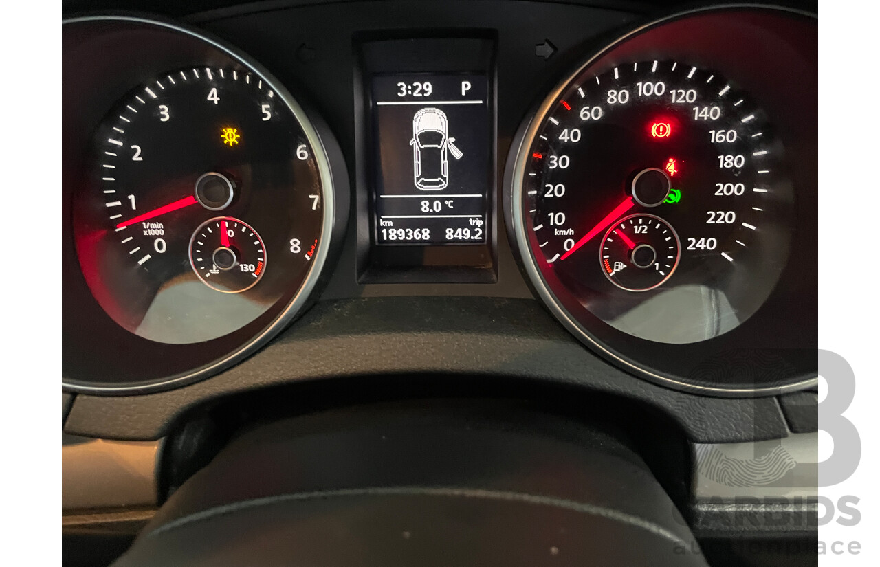 3/2011 Volkswagen Golf 90 TSI Trendline 1K MY11 5d Hatchback White 1.4L