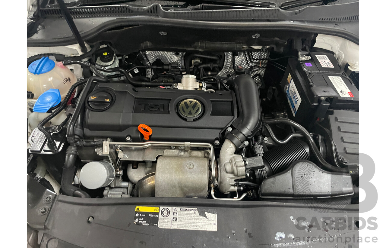 3/2011 Volkswagen Golf 90 TSI Trendline 1K MY11 5d Hatchback White 1.4L