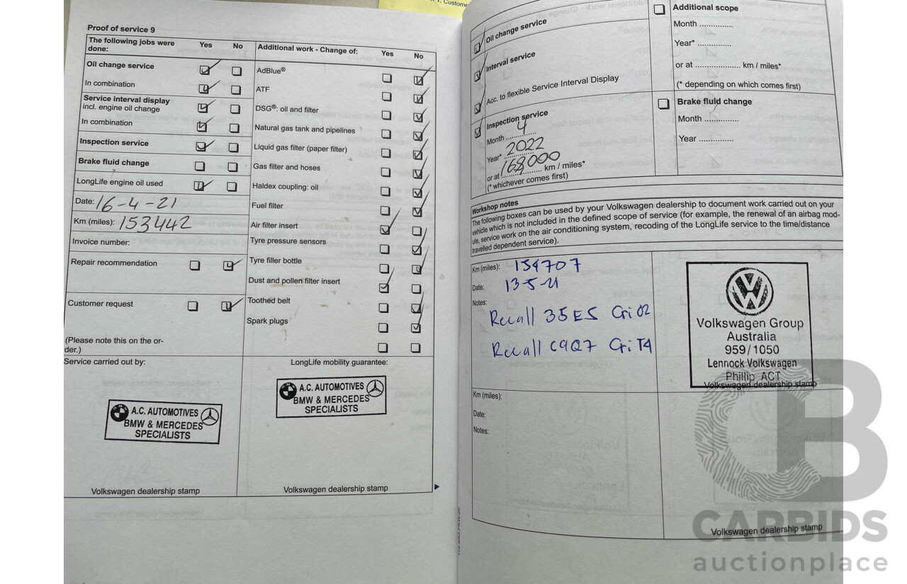 3/2011 Volkswagen Golf 90 TSI Trendline 1K MY11 5d Hatchback White 1.4L