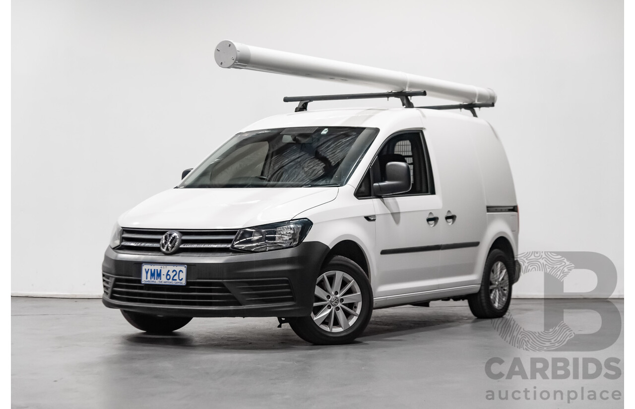 11/2017 Volkswagen Caddy TDI250 2KN 75KW 4d Van White 2.0L Turbo Diesel