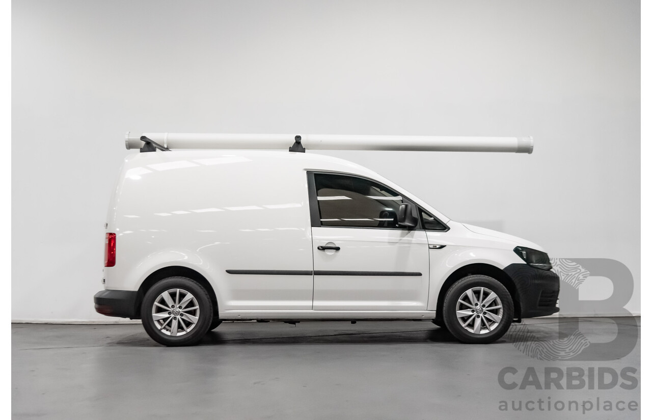 11/2017 Volkswagen Caddy TDI250 2KN 75KW 4d Van White 2.0L Turbo Diesel