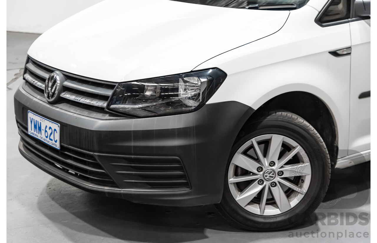 11/2017 Volkswagen Caddy TDI250 2KN 75KW 4d Van White 2.0L Turbo Diesel