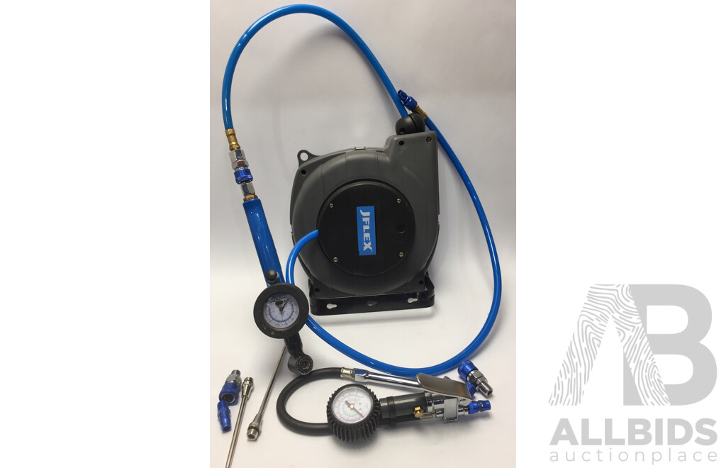 JFlex 9 Metre Retractable Air Hose Reel