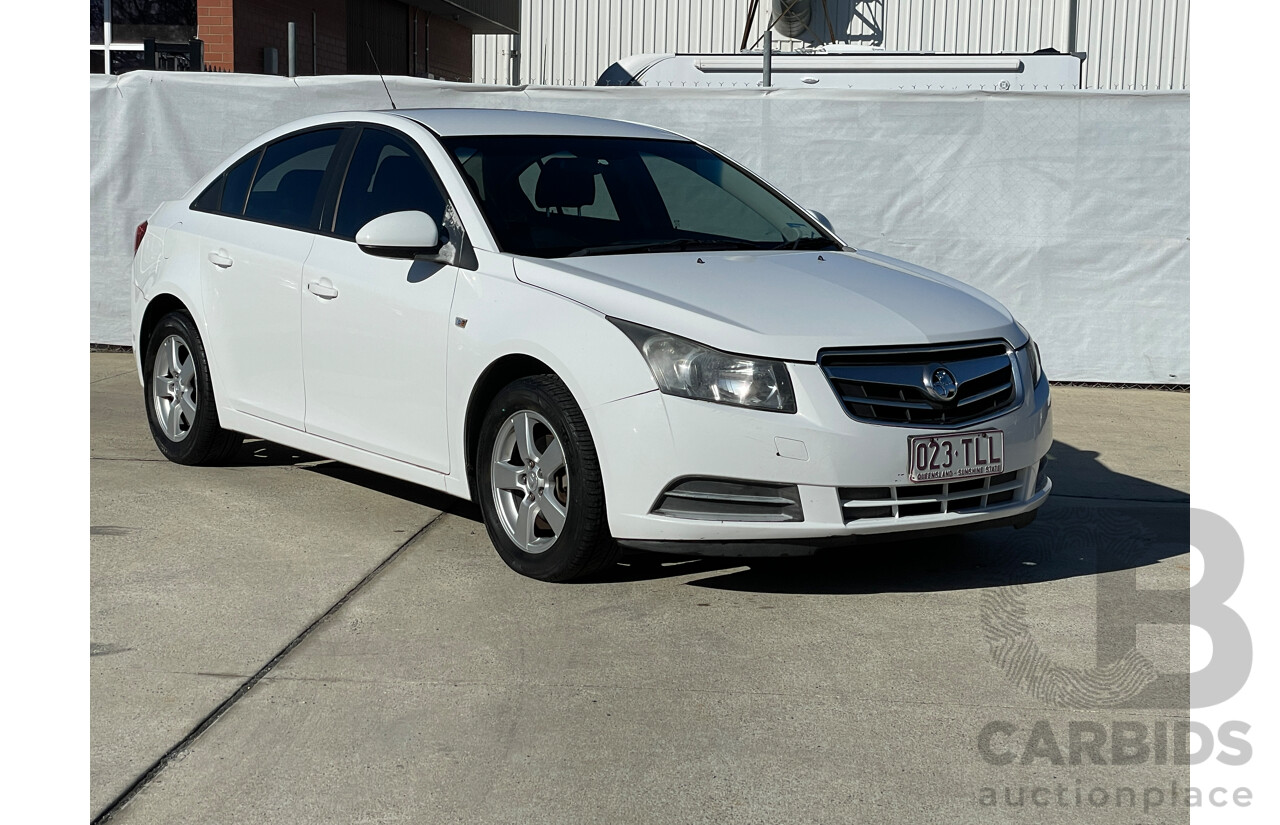 3/2011 Holden Cruze CD JG 4d Sedan White 1.8L