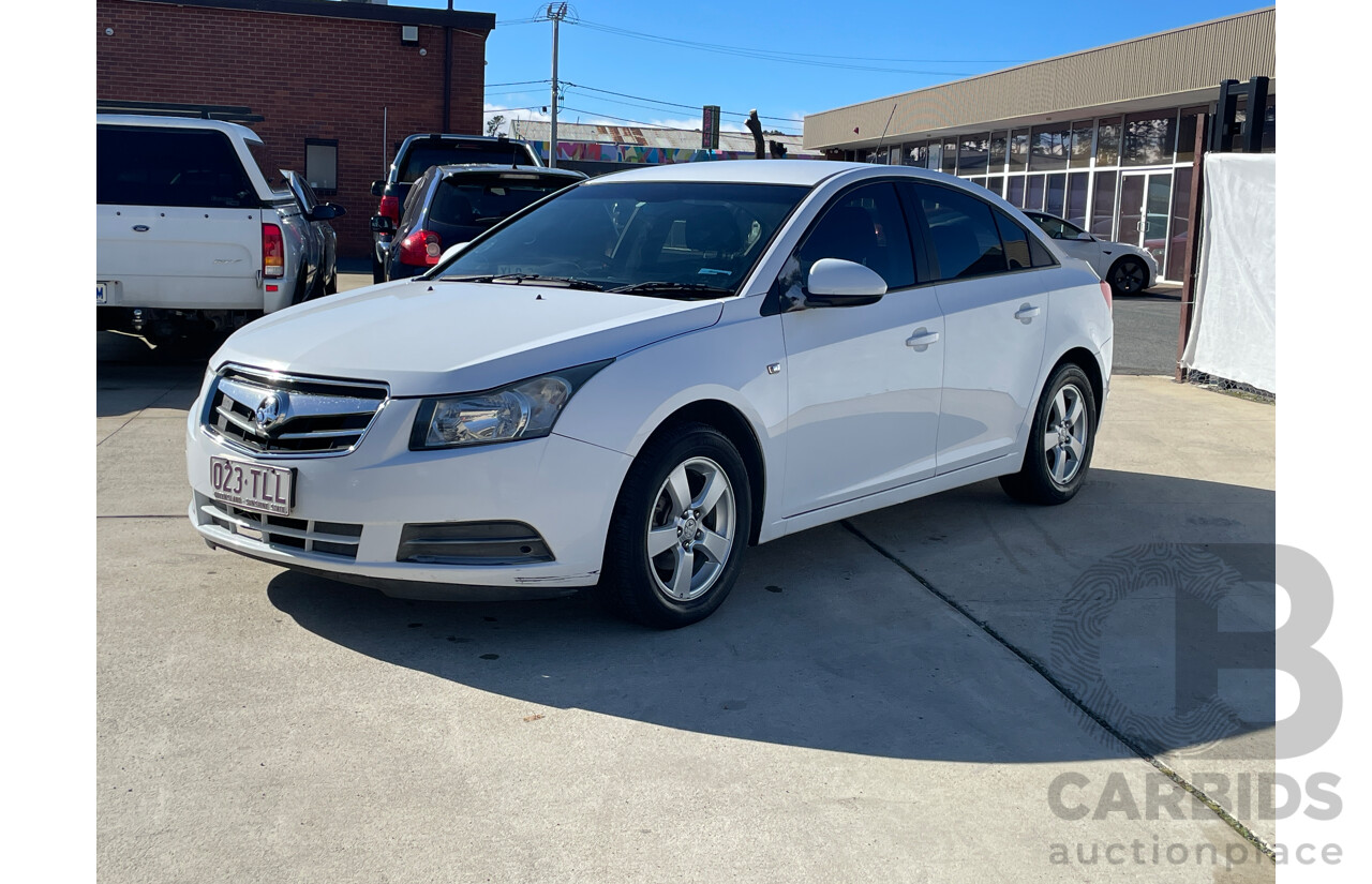 3/2011 Holden Cruze CD JG 4d Sedan White 1.8L