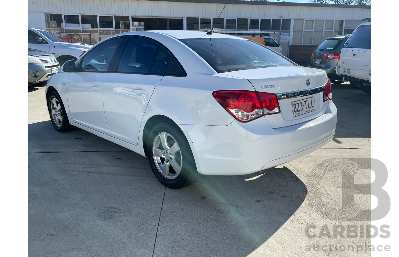 3/2011 Holden Cruze CD JG 4d Sedan White 1.8L