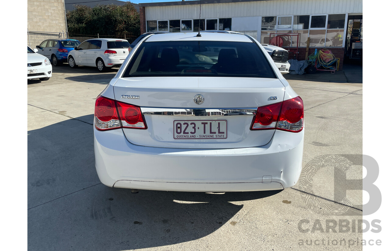 3/2011 Holden Cruze CD JG 4d Sedan White 1.8L