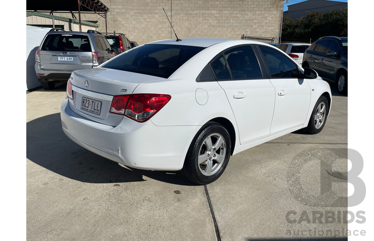 3/2011 Holden Cruze CD JG 4d Sedan White 1.8L