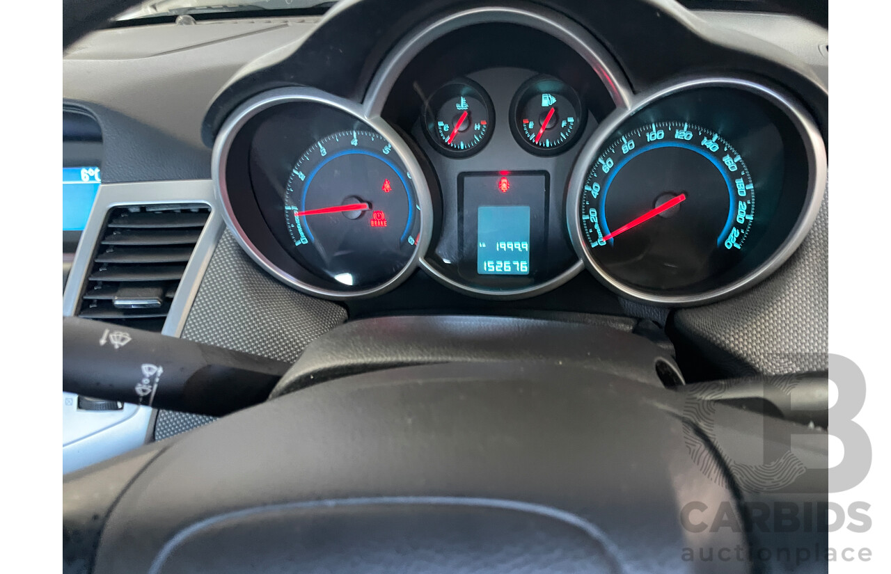 3/2011 Holden Cruze CD JG 4d Sedan White 1.8L