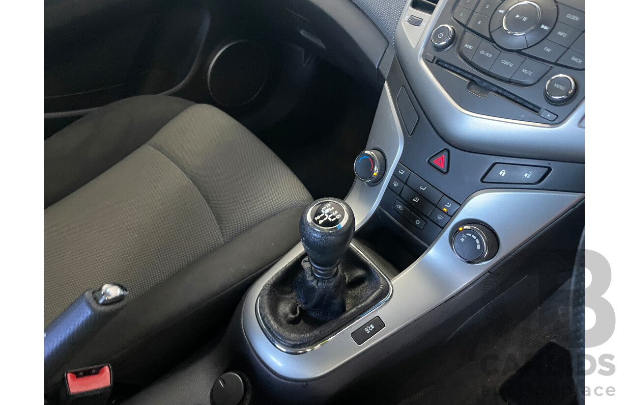 3/2011 Holden Cruze CD JG 4d Sedan White 1.8L