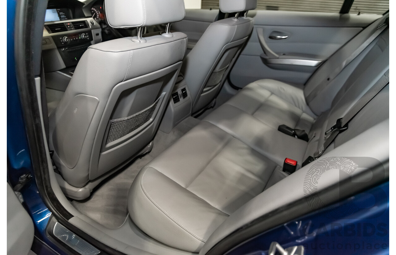 10/2009 BMW 330d E90 M Sport Package MY09 UPGRADE 4d Sedan Le Mans Blue 3.0L Turbo Diesel