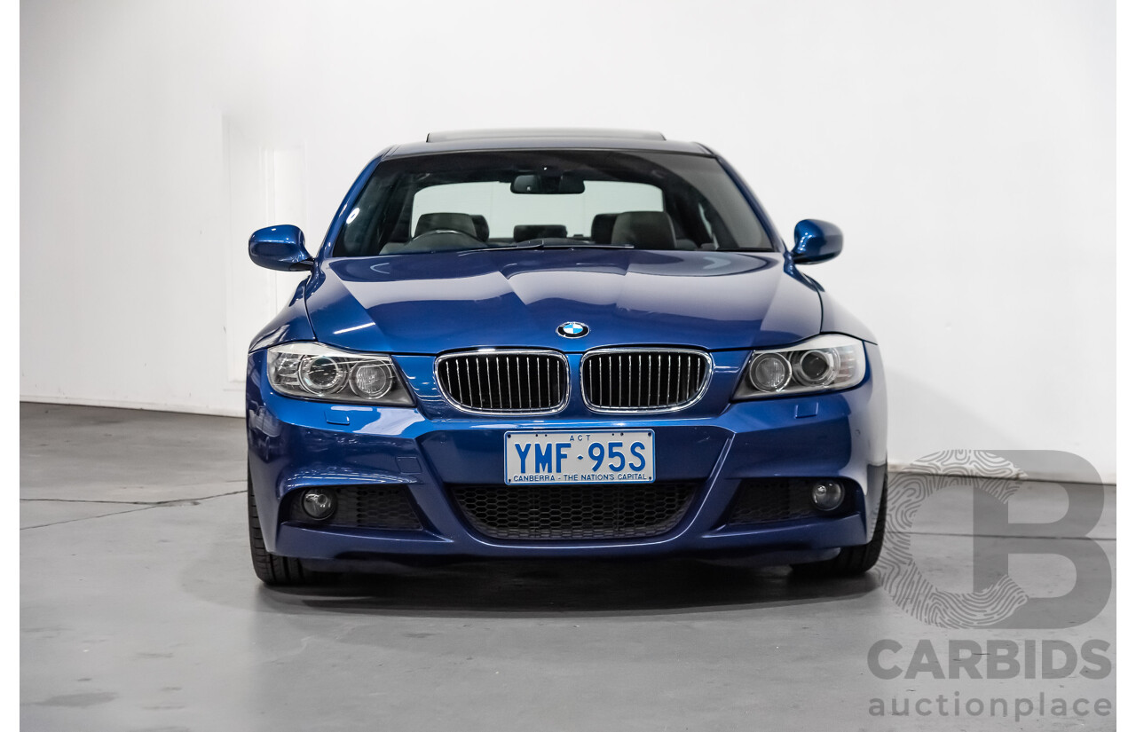 10/2009 BMW 330d E90 M Sport Package MY09 UPGRADE 4d Sedan Le Mans Blue 3.0L Turbo Diesel