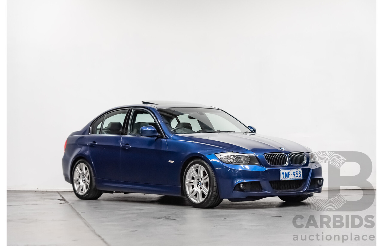 10/2009 BMW 330d E90 M Sport Package MY09 UPGRADE 4d Sedan Le Mans Blue 3.0L Turbo Diesel