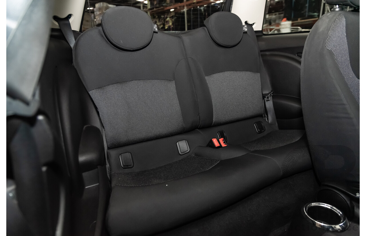 1/2012 Mini Cooper RAY R56 MY12 2d Hatchback Black 1.6L