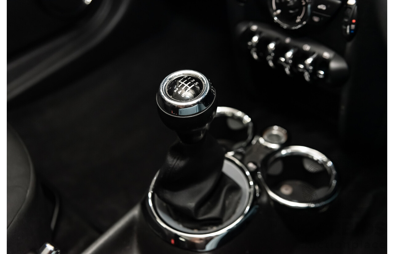 1/2012 Mini Cooper RAY R56 MY12 2d Hatchback Black 1.6L