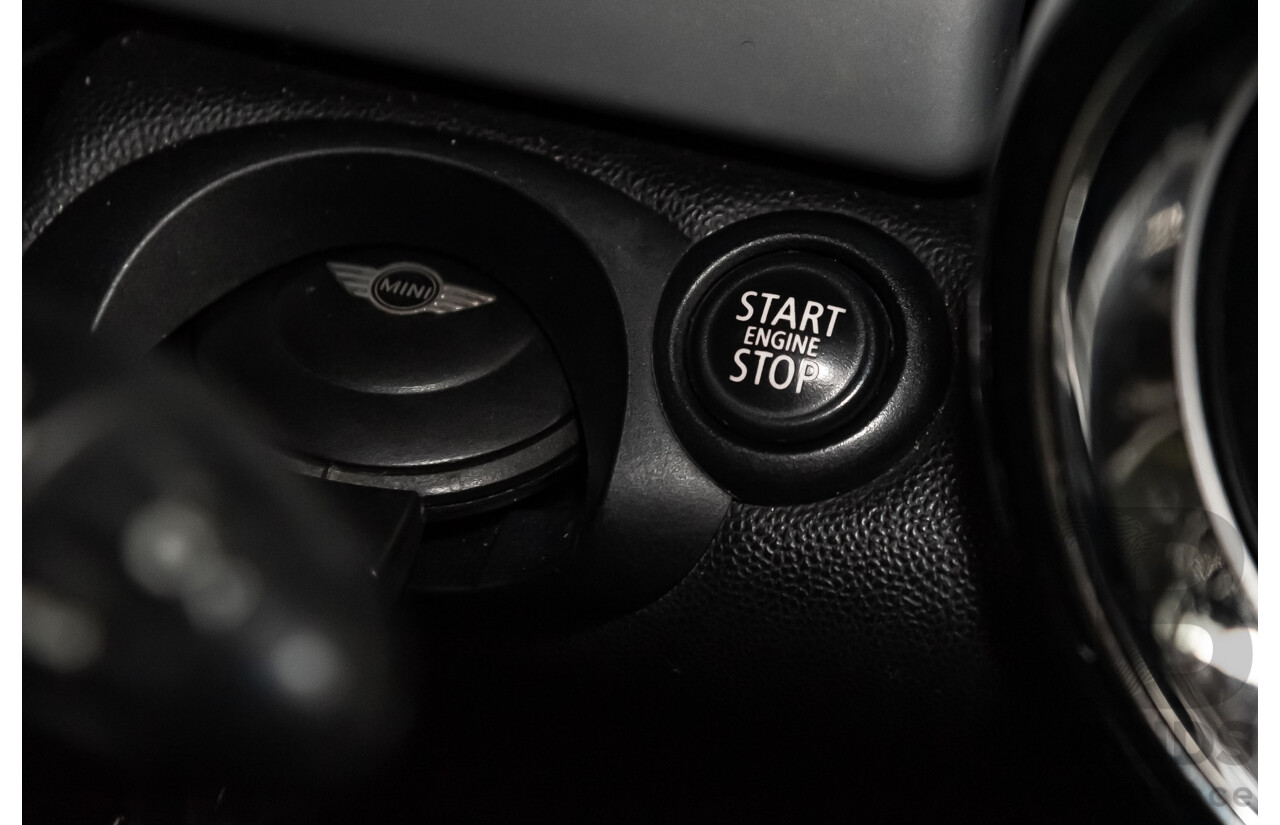 1/2012 Mini Cooper RAY R56 MY12 2d Hatchback Black 1.6L