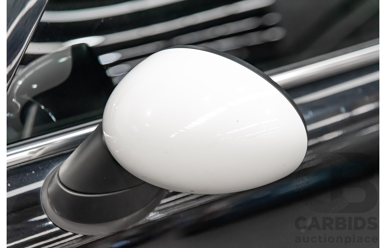 1/2012 Mini Cooper RAY R56 MY12 2d Hatchback Black 1.6L