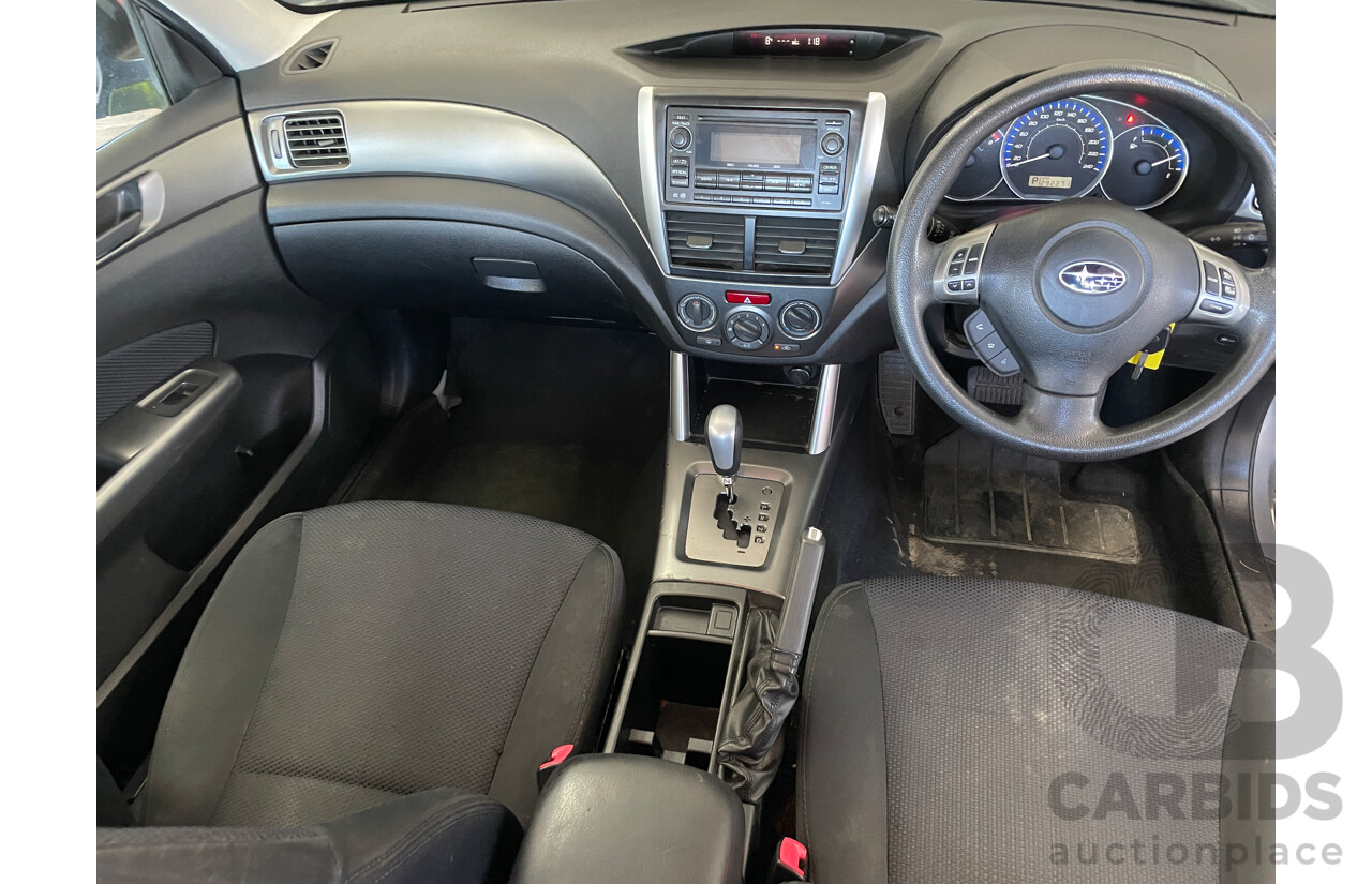 2/2011 Subaru Forester X MY11 4d Wagon Silver 2.5L