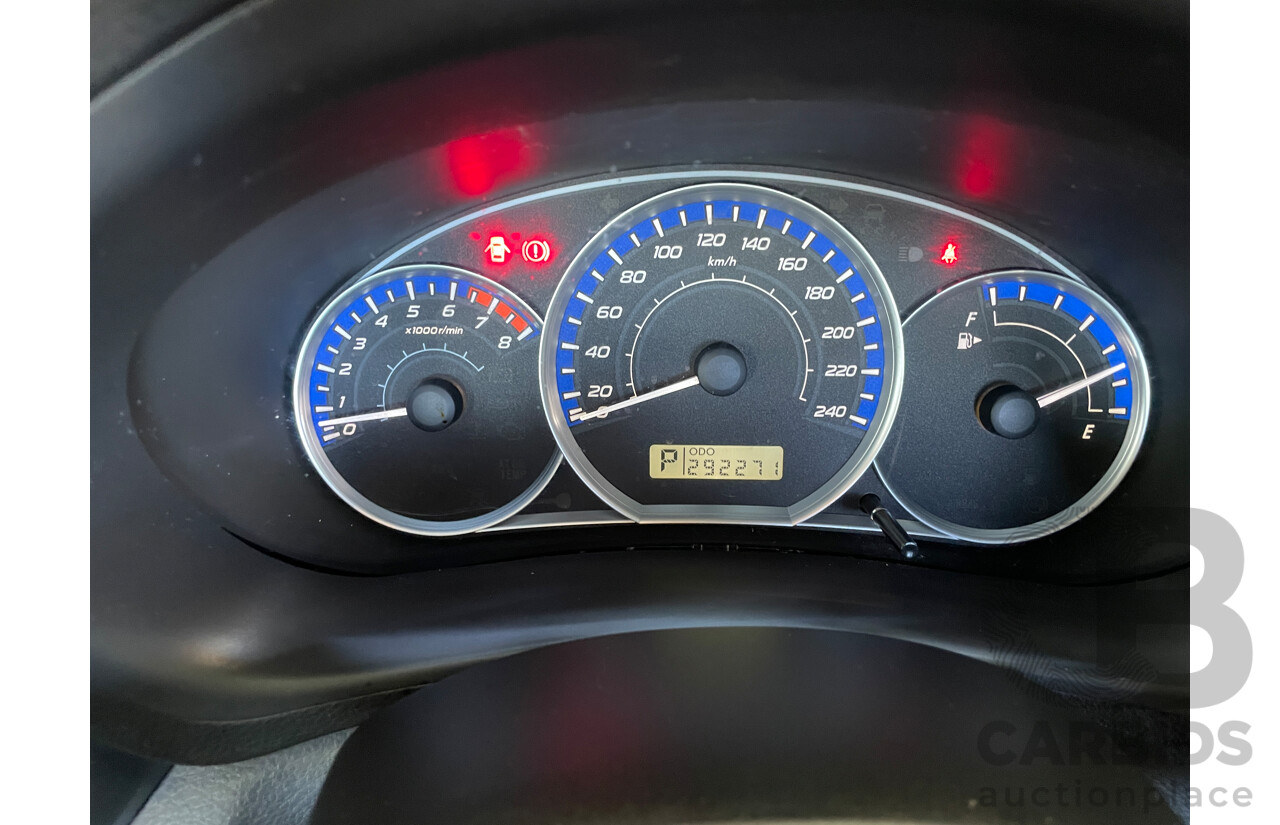 2/2011 Subaru Forester X MY11 4d Wagon Silver 2.5L