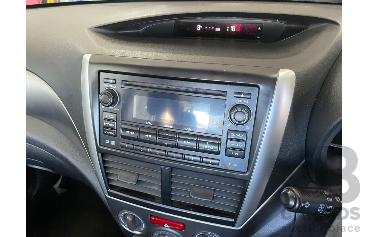 2/2011 Subaru Forester X MY11 4d Wagon Silver 2.5L