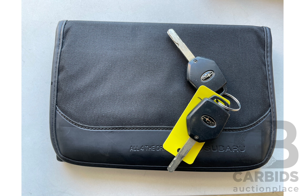 2/2011 Subaru Forester X MY11 4d Wagon Silver 2.5L