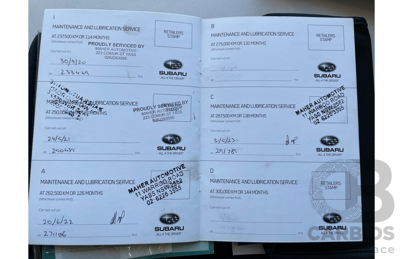 2/2011 Subaru Forester X MY11 4d Wagon Silver 2.5L