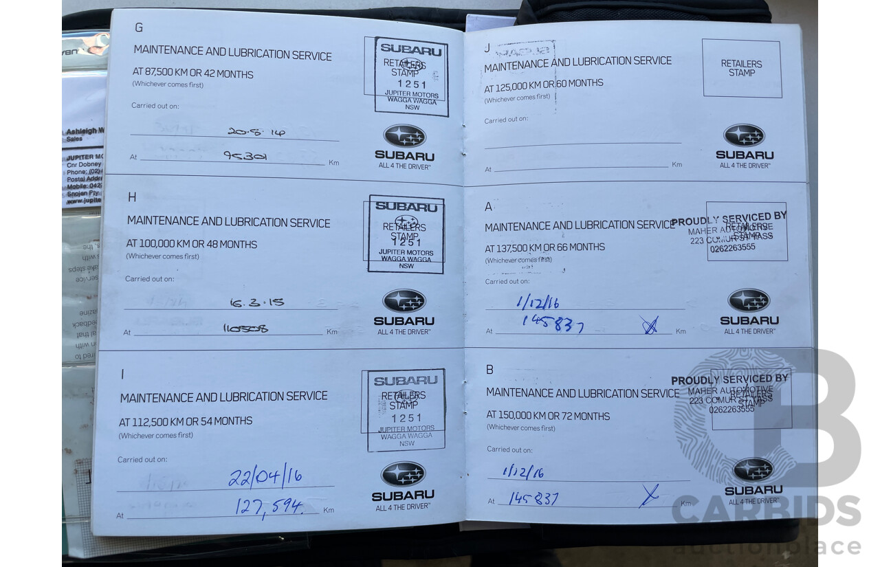 2/2011 Subaru Forester X MY11 4d Wagon Silver 2.5L